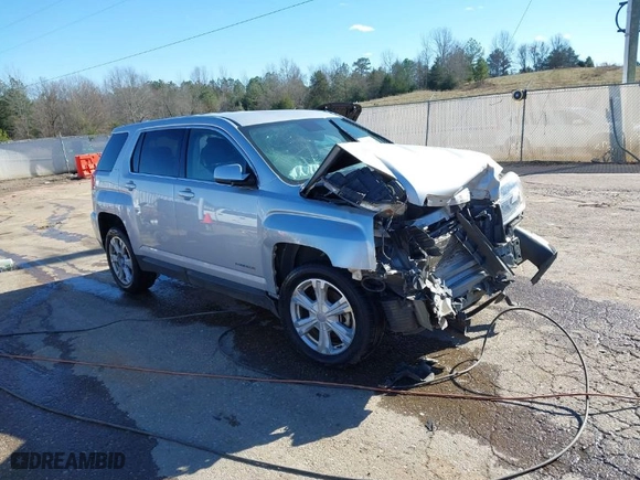 2017 GMC Terrain SLE with VIN 2GKALMEK8H6339870, listed as a IAAI auction lot 41193713 with 116,298 mi miles. Bid and sale history available at carsss.com. Image 1.