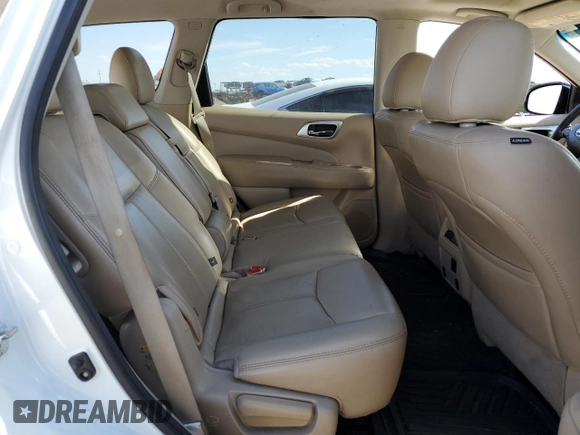 2016 Nissan Pathfinder Platinum with VIN 5N1AR2MM5GC620124, listed as a Copart auction lot 56744205 with 125,493 mi miles and Salvage title. Bid and sale history available at DreamBid. Image 11.