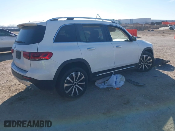 2022 Mercedes-Benz GLB 250 с VIN W1N4M4GB7NW259912, выставлен на аукционе IAAI как лот 41662630 с пробегом 56 466 миль миль и . История ставок и продаж доступна на DreamBid. Изображение 4.