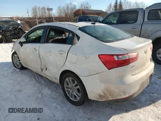2017 Kia Rio LX with VIN KNADM4A39H6016175, listed as a Copart auction lot 49865335 with 0 mi miles and Salvage Title. Bid and sale history available at carsss.com. Image 2.