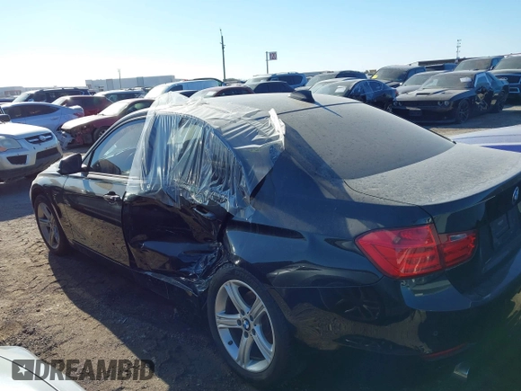 2015 BMW 3 Series 320i with VIN WBA3B1C53FP831476, listed as a IAAI auction lot 41219821 with 108,852 mi miles. Bid and sale history available at carsss.com. Image 6.