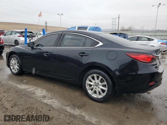 2016 Mazda 6 i Sport with VIN JM1GJ1U5XG1423261, listed as a Copart auction lot 48309005 with 113,305 mi miles and Salvage Title. Bid and sale history available at DreamBid. Image 2.