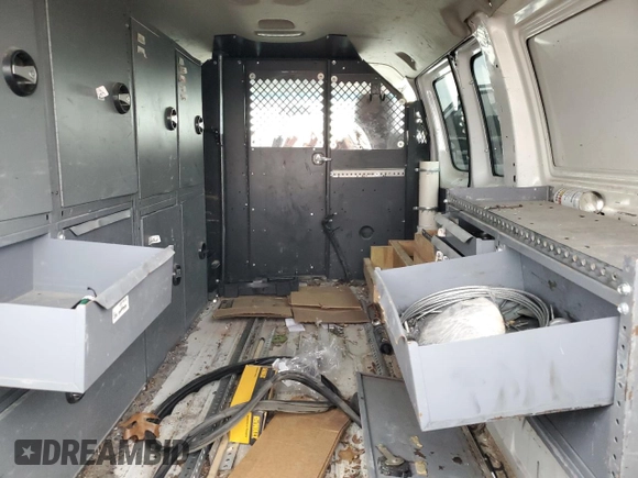 2012 Ford Econoline Cargo Super Duty Commercial с VIN 1FTSE3EL1CDB24919, выставлен на аукционе Copart как лот 52183395 с пробегом 211 154 миль миль и Списание • Salvage title. История ставок и продаж доступна на DreamBid. Изображение 10.