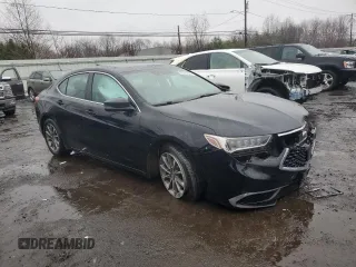 2020 Acura TLX with VIN 19UUB1F32LA016249, listed as a Copart auction lot 50505675 with 86,331 mi miles and Salvage Title. Bid and sale history available at carsss.com. Image 4.