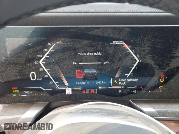 2024 BMW 7 Series 740i с VIN WBA23EH03RCP67352, выставлен на аукционе Copart как лот 78083904 с пробегом 2 871 миль миль и Чистый • Clean title. История ставок и продаж доступна на DreamBid. Изображение 9.