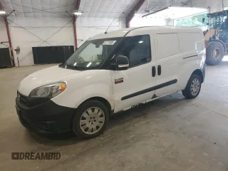 2015 Ram ProMaster City Cargo Tradesman with VIN ZFBERFAT7F6A02668, listed as a Copart auction lot 61777585 with 312,229 mi miles and Salvage title. Bid and sale history available at DreamBid. Image 1.