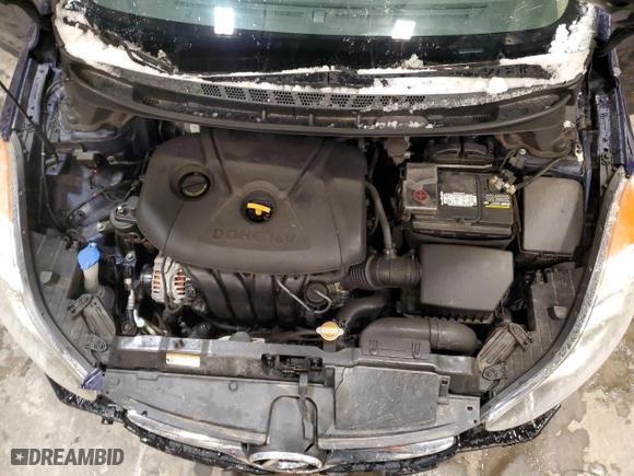 2013 Hyundai Elantra GLS with VIN 5NPDH4AE7DH185927, listed as a Copart auction lot 52011155 with 159,136 mi miles and Non Repairable. Bid and sale history available at carsss.com. Image 12.