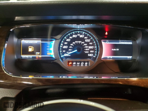 2014 Ford Taurus Limited with VIN 1FAHP2F80EG113121, listed as a Copart auction lot 50175165 with 124,749 mi miles and Salvage Title. Bid and sale history available at carsss.com. Image 9.