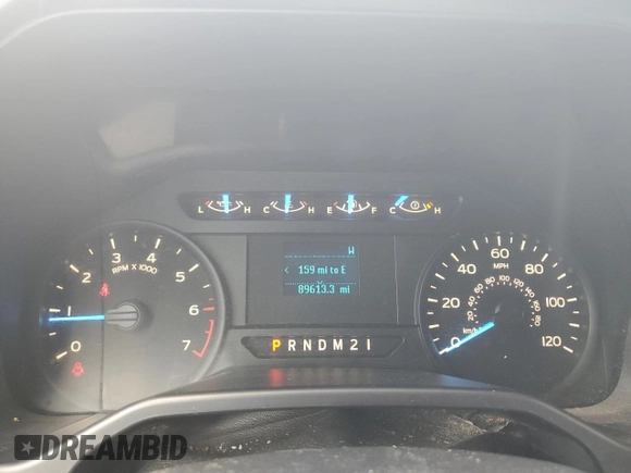 2017 Ford F-150 XL with VIN 1FTFW1EF1HFA12999, listed as a Copart auction lot 61577295 with 89,613 mi miles and Clean title. Bid and sale history available at DreamBid. Image 9.