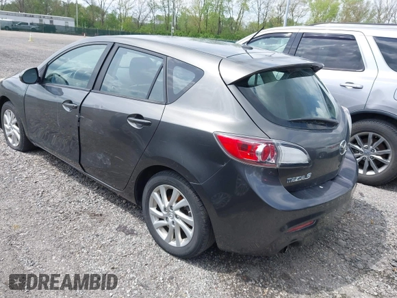 2012 Mazda 3 i Touring with VIN JM1BL1L84C1594534, listed as a IAAI auction lot 42157053 with 163,420 mi miles and . Bid and sale history available at DreamBid. Image 3.