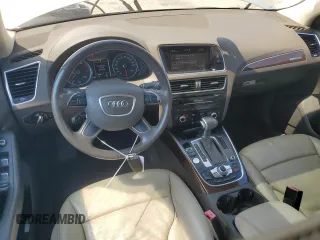 2015 Audi Q5 Premium Plus with VIN WA1LFAFP3FA125125, listed as a Copart auction lot 56870885 with 123,840 mi miles and Salvage title. Bid and sale history available at DreamBid. Image 8.