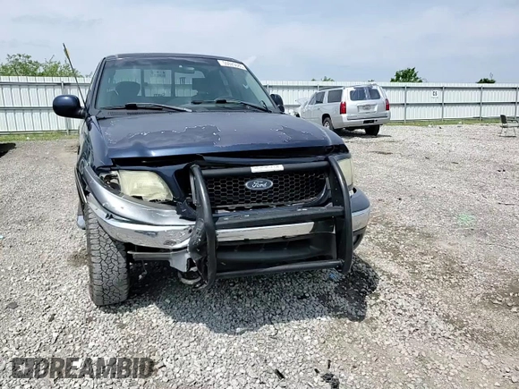 2003 Ford F-150 XL with VIN 1FTRX18L73NB65607, listed as a Copart auction lot 55025085 with 241,434 mi miles and Salvage title. Bid and sale history available at DreamBid. Image 14.
