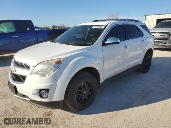 2010 Chevrolet Equinox LTZ with VIN 2CNFLGEW4A6347116, listed as a Copart auction lot 85889364 with 174,366 mi miles and Salvage Title. Bid and sale history available at DreamBid. Image 1.
