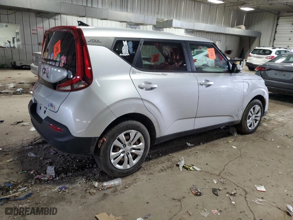2021 Kia Soul S with VIN KNDJ23AU8M7746646, listed as a Copart auction lot 51508485 with 40,576 mi miles and Salvage Title. Bid and sale history available at carsss.com. Image 3.