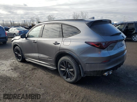 2023 Acura MDX Type S w/Advance Package with VIN 5J8YD8H88PL800104, listed as a Copart auction lot 50772144 with 0 mi miles. Bid and sale history available at carsss.com. Image 2.