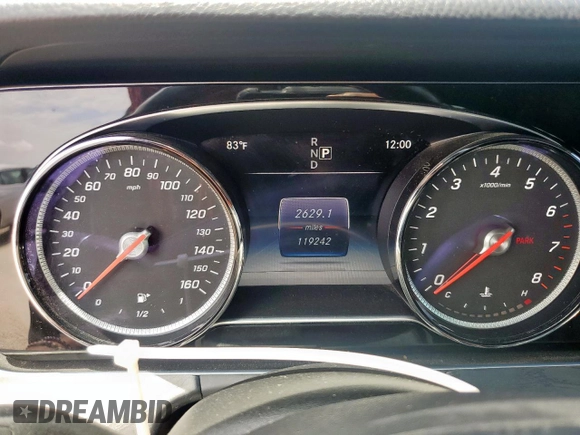 2017 Mercedes-Benz E 300 Luxury с VIN WDDZF4JB6HA045632, выставлен на аукционе Copart как лот 58791395 с пробегом 119 242 миль миль и Чистый • Clean title. История ставок и продаж доступна на DreamBid. Изображение 9.