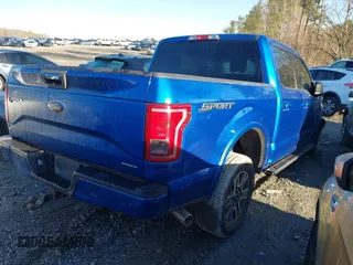2015 Ford F-150 XL with VIN 1FTEW1CF4FFB55487, listed as a IAAI auction lot 41867754 with 213,454 mi miles. Bid and sale history available at carsss.com. Image 4.