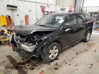2013 Dodge Journey SE with VIN 3C4PDCAB4DT510557, listed as a Copart auction lot 87928625 with 155,677 mi miles and Non Repairable. Bid and sale history available at carsss.com. Image 1.
