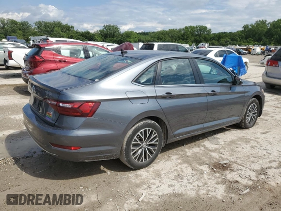 2021 Volkswagen Jetta S with VIN 3VWC57BU8MM035750, listed as a Copart auction lot 58870835 with 110,859 mi miles and Salvage title. Bid and sale history available at DreamBid. Image 3.