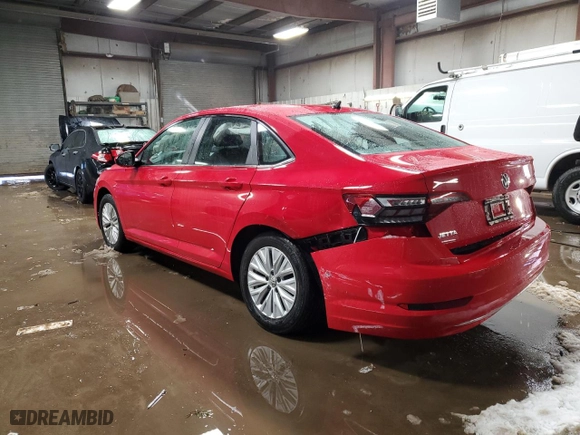2019 Volkswagen Jetta S with VIN 3VWCB7BUXKM201613, listed as a Copart auction lot 49996595 with 24,624 mi miles and Salvage Title. Bid and sale history available at carsss.com. Image 2.