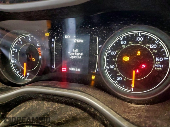 2017 Jeep Cherokee Latitude с VIN 1C4PJLCB5HW508872, выставлен на аукционе Copart как лот 59713265 с пробегом 139 682 миль миль и На запчасти • Non repairable. История ставок и продаж доступна на DreamBid. Изображение 9.