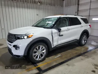2022 Ford Explorer Limited with VIN 1FMSK8FH2NGB27972, listed as a Copart auction lot 50891715 with 29,132 mi miles and Salvage Title. Bid and sale history available at carsss.com. Image 1.