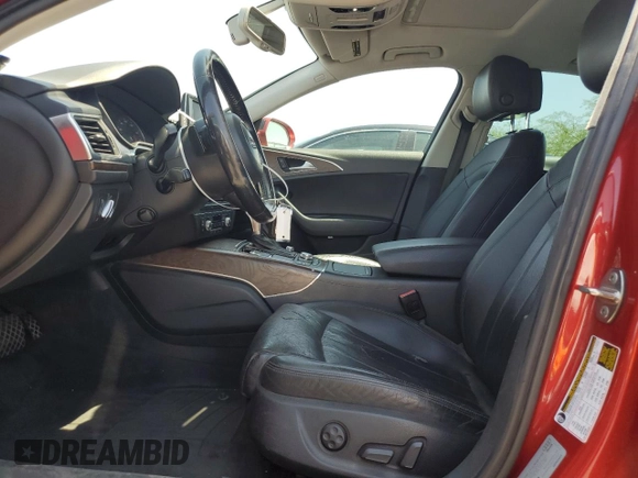 2012 Audi A6 Prestige with VIN WAUHGAFC0CN129527, listed as a Copart auction lot 61984595 with 264,974 mi miles and Salvage title. Bid and sale history available at DreamBid. Image 7.