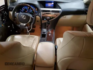 2015 Lexus RX 350 with VIN 2T2ZK1BA8FC192842, listed as a Copart auction lot 54876655 with 117,677 mi miles and Salvage Title. Bid and sale history available at carsss.com. Image 8.