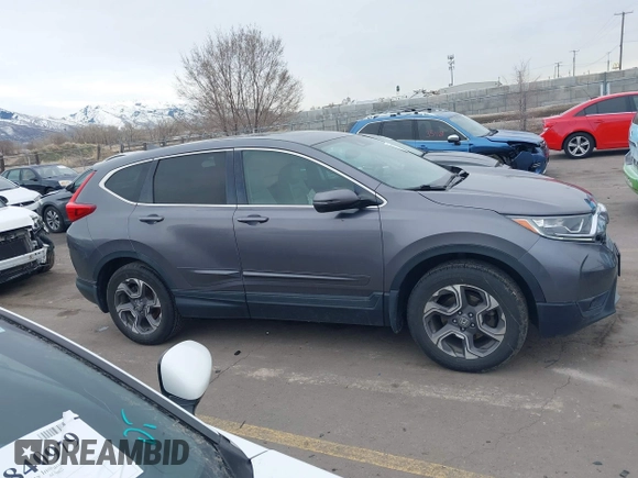 2018 Honda CR-V EX-L with VIN 7FARW2H81JE102703, listed as a IAAI auction lot 41797016 with 77,792 mi miles. Bid and sale history available at carsss.com. Image 13.