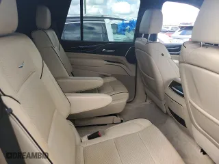 2021 Cadillac Escalade Premium Luxury with VIN 1GYS3CKL6MR218402, listed as a Copart auction lot 74196274 with 43,432 mi miles and Salvage Title. Bid and sale history available at carsss.com. Image 11.