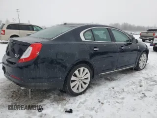 2014 Lincoln MKS EcoBoost with VIN 1LNHL9FT6EG608602, listed as a Copart auction lot 87018254 with 124,329 mi miles and Clean title. Bid and sale history available at DreamBid. Image 3.