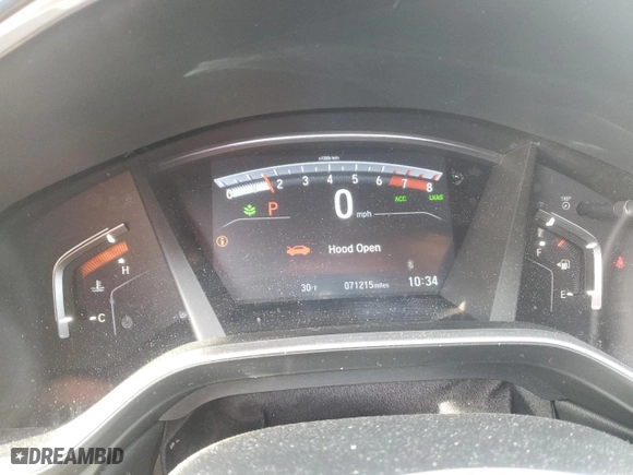 2020 Honda CR-V EX-L with VIN 2HKRW2H85LH672221, listed as a Copart auction lot 88522495 with 71,215 mi miles and Non Repairable. Bid and sale history available at carsss.com. Image 9.