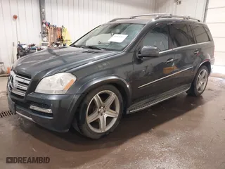 2012 Mercedes-Benz GL-Class GL 550 with VIN 4JGBF8GE3CA785776, listed as a IAAI auction lot 40668469 with 173,759 mi miles. Bid and sale history available at carsss.com. Image 18.