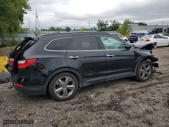 2016 Hyundai Santa Fe XL Limited Adventure Edition with VIN KM8SNDHF7GU158652, listed as a Copart auction lot 70520894 with 0 mi miles and Salvage Title. Bid and sale history available at carsss.com. Image 3.
