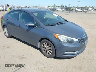 2015 Kia Forte LX with VIN KNAFX4A61F5354649, listed as a IAAI auction lot 42040586 with 113,436 mi miles. Bid and sale history available at carsss.com. Image 1.