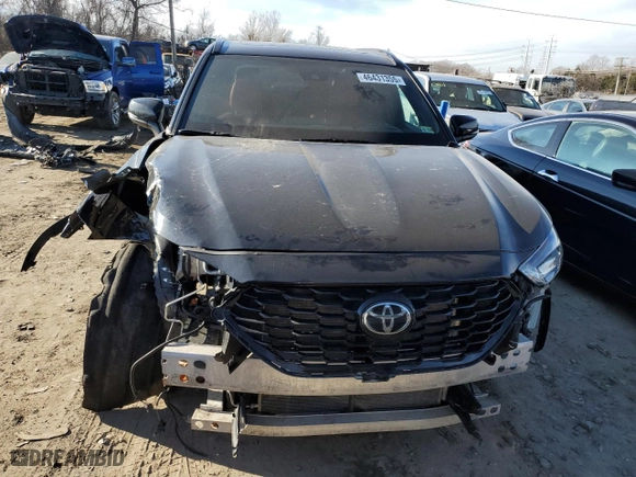 2023 Toyota Highlander L with VIN 5TDKDRBH1PS508974, listed as a Copart auction lot 46431355 with 107,809 mi miles and Salvage Title. Bid and sale history available at carsss.com. Image 5.