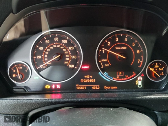 2016 BMW 4 Series 428i xDrive with VIN WBA4C9C55GG137762, listed as a Copart auction lot 46083245 with 100,591 mi miles and Salvage Title. Bid and sale history available at DreamBid. Image 9.