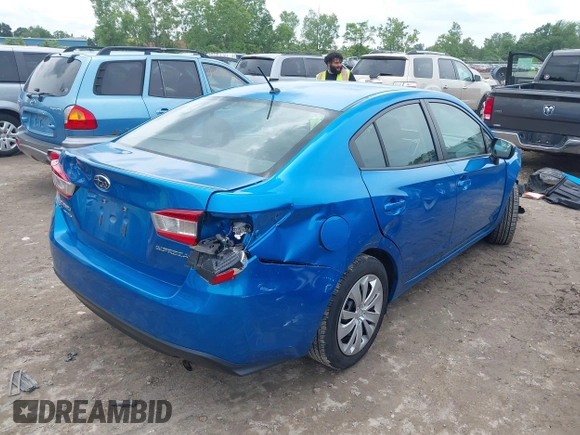 2021 Subaru Impreza with VIN 4S3GKAB6XM3607348, listed as a IAAI auction lot 42554219 with 38,722 mi miles and . Bid and sale history available at DreamBid. Image 4.