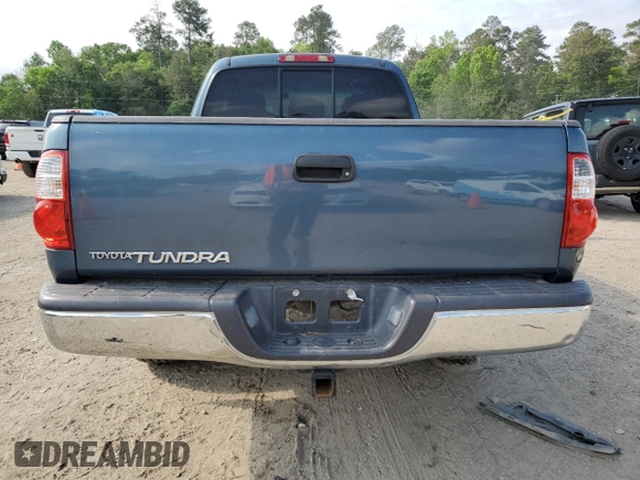 2006 Toyota Tundra SR5 with VIN 5TBRU341X6S476481, listed as a Copart auction lot 52713475 with 226,712 mi miles and Salvage Title. Bid and sale history available at carsss.com. Image 6.