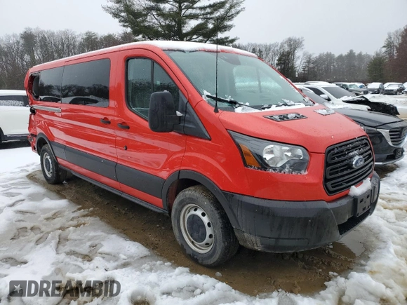 2019 Ford Transit Passenger XL z VIN 1FBZX2YM0KKA03028, wystawiony jako Copart lot #49730604 z przebiegiem 54 389 mil mil oraz . Historia ofert i sprzedaży dostępna na DreamBid. Obrazek 4.