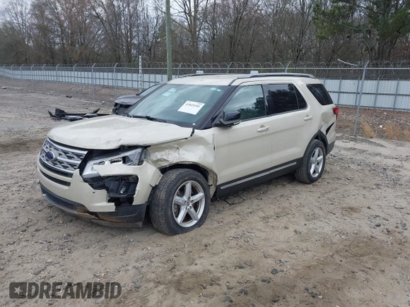 2018 Ford Explorer XLT with VIN 1FM5K7D8XJGA23931, listed as a IAAI auction lot 41845181 with 38,059 mi miles and . Bid and sale history available at DreamBid. Image 17.