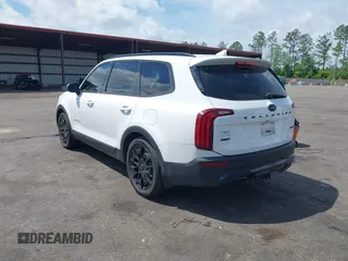 2021 Kia Telluride SX with VIN 5XYP5DHCXMG167178, listed as a IAAI auction lot 41971125 with 99,231 mi miles. Bid and sale history available at carsss.com. Image 3.