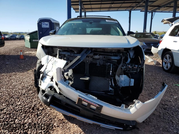 2022 Nissan Pathfinder Platinum with VIN 5N1DR3DG7NC268318, listed as a Copart auction lot 49682025 with 23,285 mi miles and Salvage title. Bid and sale history available at DreamBid. Image 5.