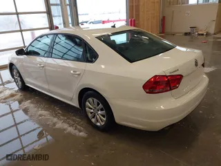 2012 Volkswagen Passat S w/Appearance with VIN 1VWAH7A35CC107902, listed as a IAAI auction lot 41243434 with 158,889 mi miles. Bid and sale history available at carsss.com. Image 3.