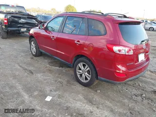 2012 Hyundai Santa Fe Limited with VIN 5XYZK3AB8CG117309, listed as a IAAI auction lot 41145625 with 196,477 mi miles. Bid and sale history available at carsss.com. Image 3.