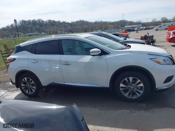2017 Nissan Murano Platinum with VIN 5N1AZ2MG2HN204483, listed as a IAAI auction lot 41820637 with 70,931 mi miles. Bid and sale history available at carsss.com. Image 13.