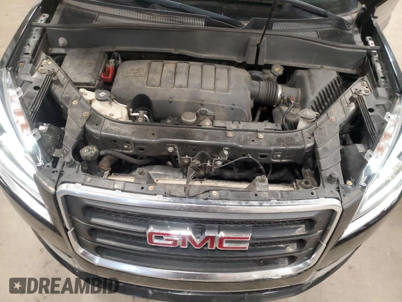 2014 GMC Acadia SLE with VIN 1GKKVPKDXEJ251262, listed as a Copart auction lot 57589015 with 166,000 mi miles and Salvage title. Bid and sale history available at DreamBid. Image 12.