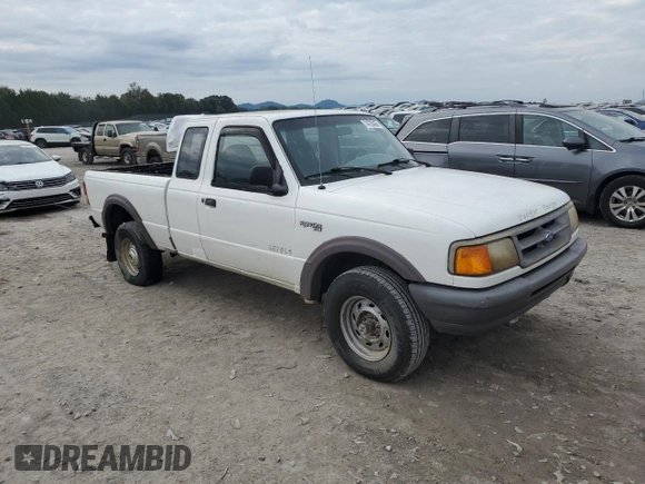 1997 Ford Ranger XL with VIN 1FTCR15U3VPA39507, listed as a Copart auction lot 74720434 with 156,144 mi miles and Salvage title. Bid and sale history available at DreamBid. Image 4.
