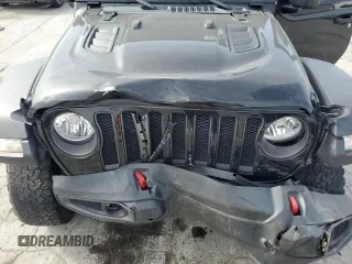 2021 Jeep Wrangler Rubicon with VIN 1C4HJXCG5MW797267, listed as a Copart auction lot 53585825 with 44,496 mi miles and Salvage title. Bid and sale history available at DreamBid. Image 12.