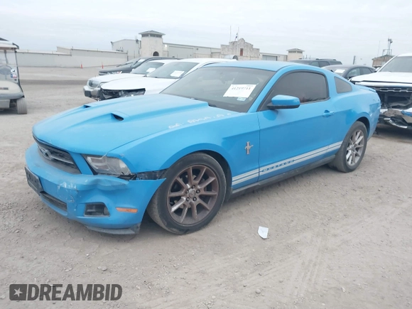 2010 Ford Mustang V6 with VIN 1ZVBP8AN6A5114955, listed as a IAAI auction lot 41219711 with 143,658 mi miles and . Bid and sale history available at DreamBid. Image 2.
